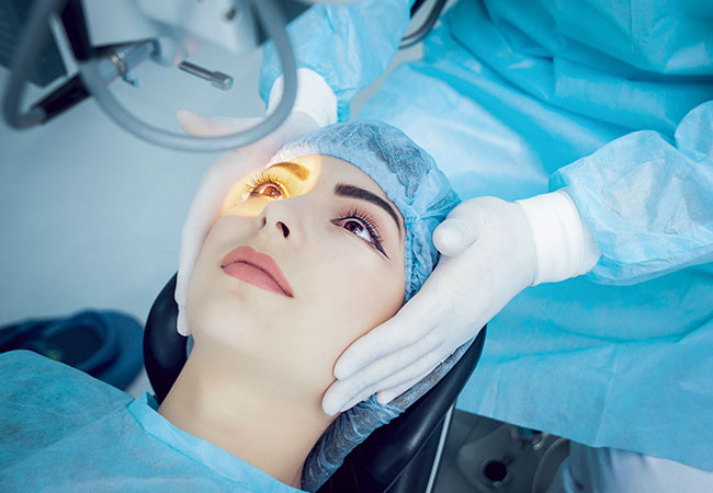 Presbyopia surgery