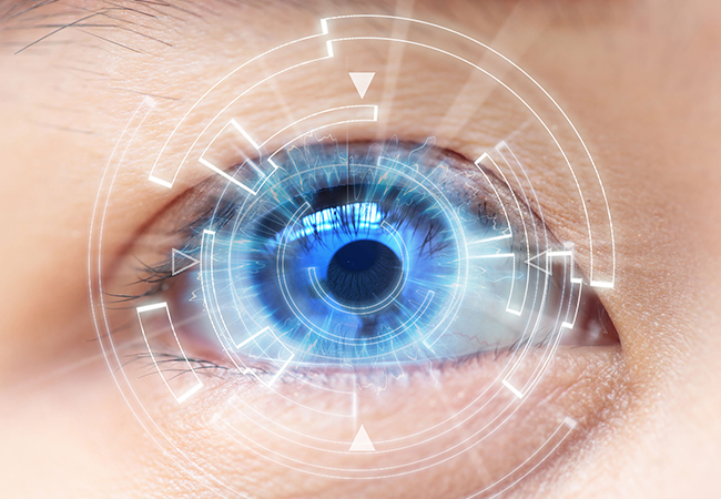 Opération laser des yeux