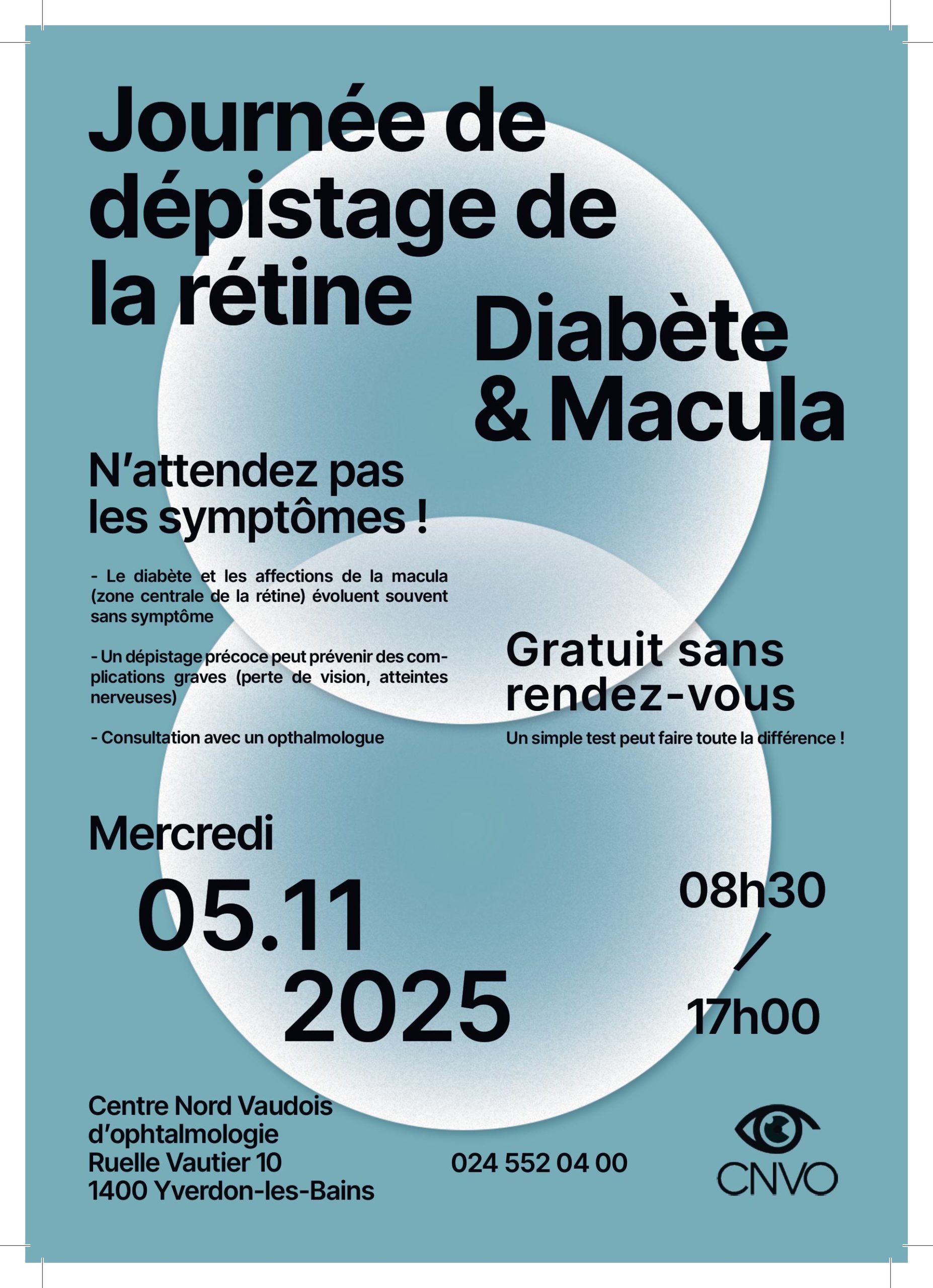 Master_Flyer_CNVO_TraitsDeCoupe Journée de dépistage de la rétine – Diabète & Macula
